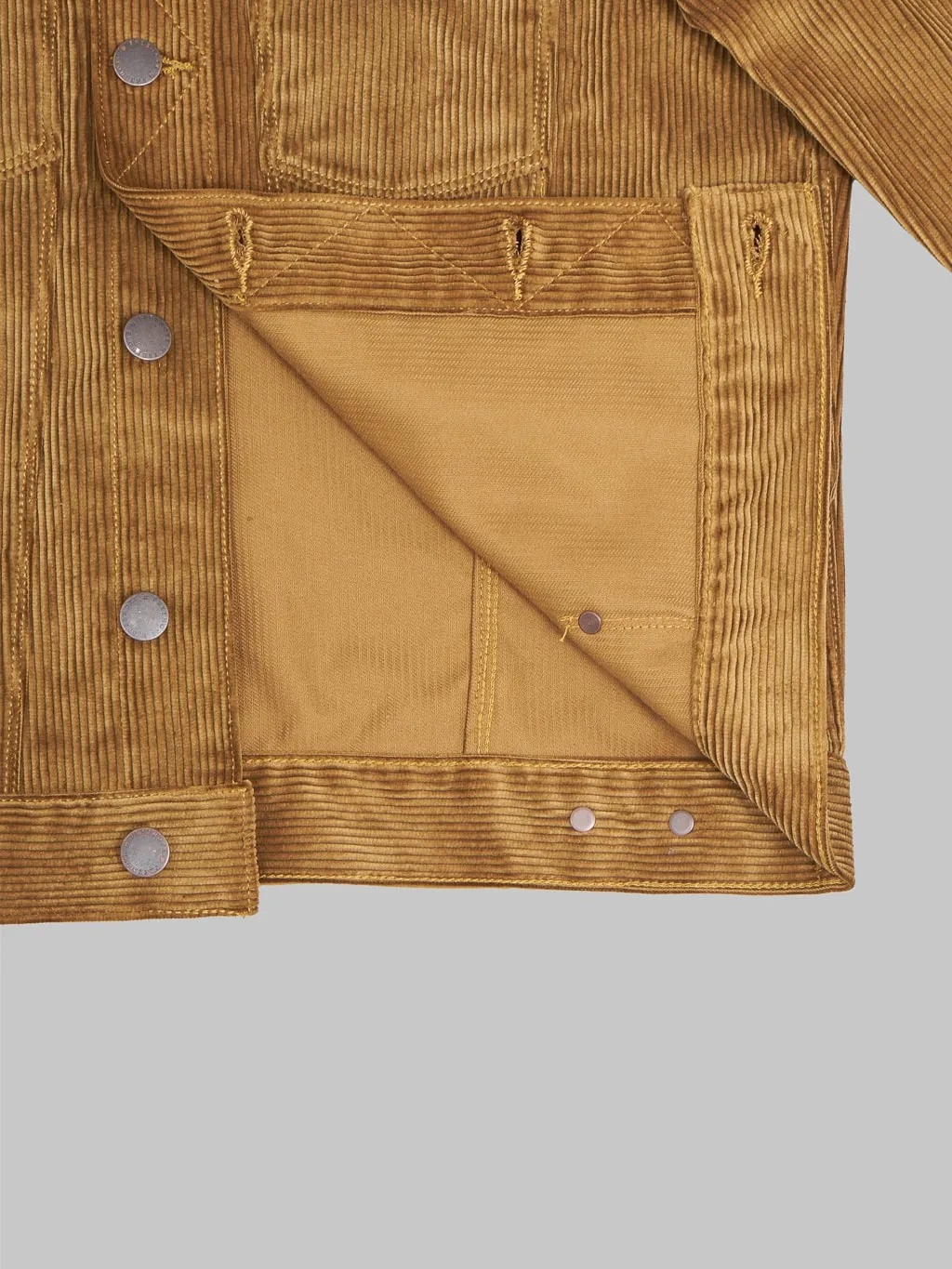 Freenote Cloth Classic Jacket Gold Corduroy