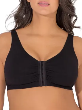 Fruit of the Loom Women's Front Closure Cotton Bra
