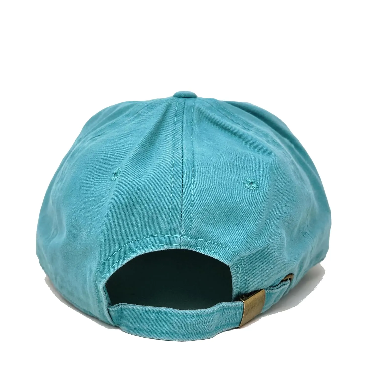 Gift for anyone, ice cream cone embroidered cap hat (available in many colors) (AQUA)