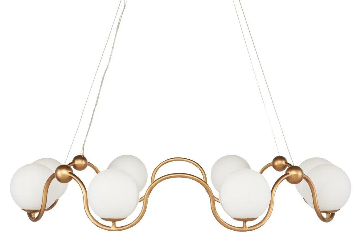 Gold Glam Harmony Chandelier