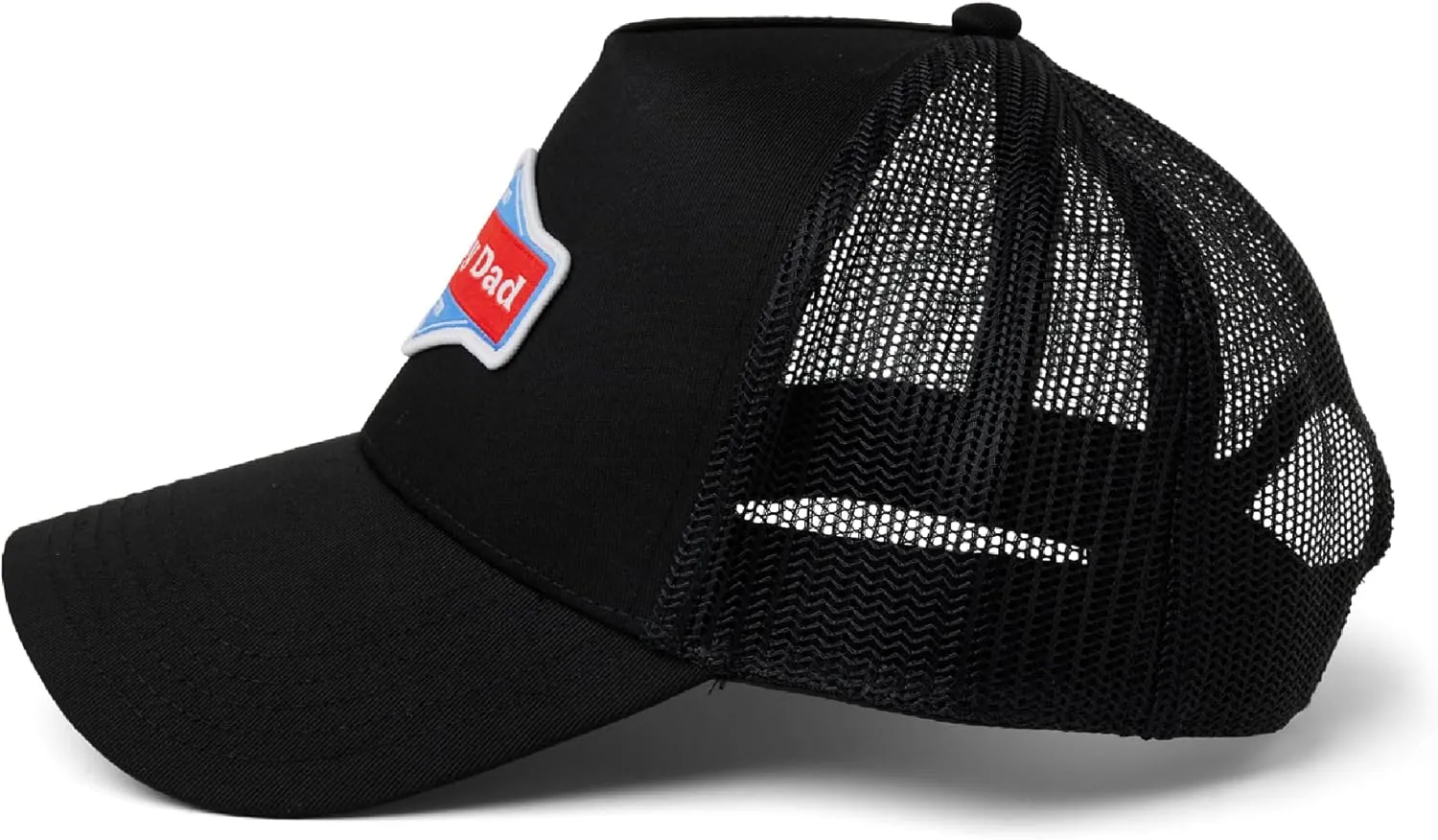 Happy Dad Hats for Men and Women, Available in Trucker Hat, 6 Panel Snapback Hat or Baseball Cap, Holiday & Birthday Gifts