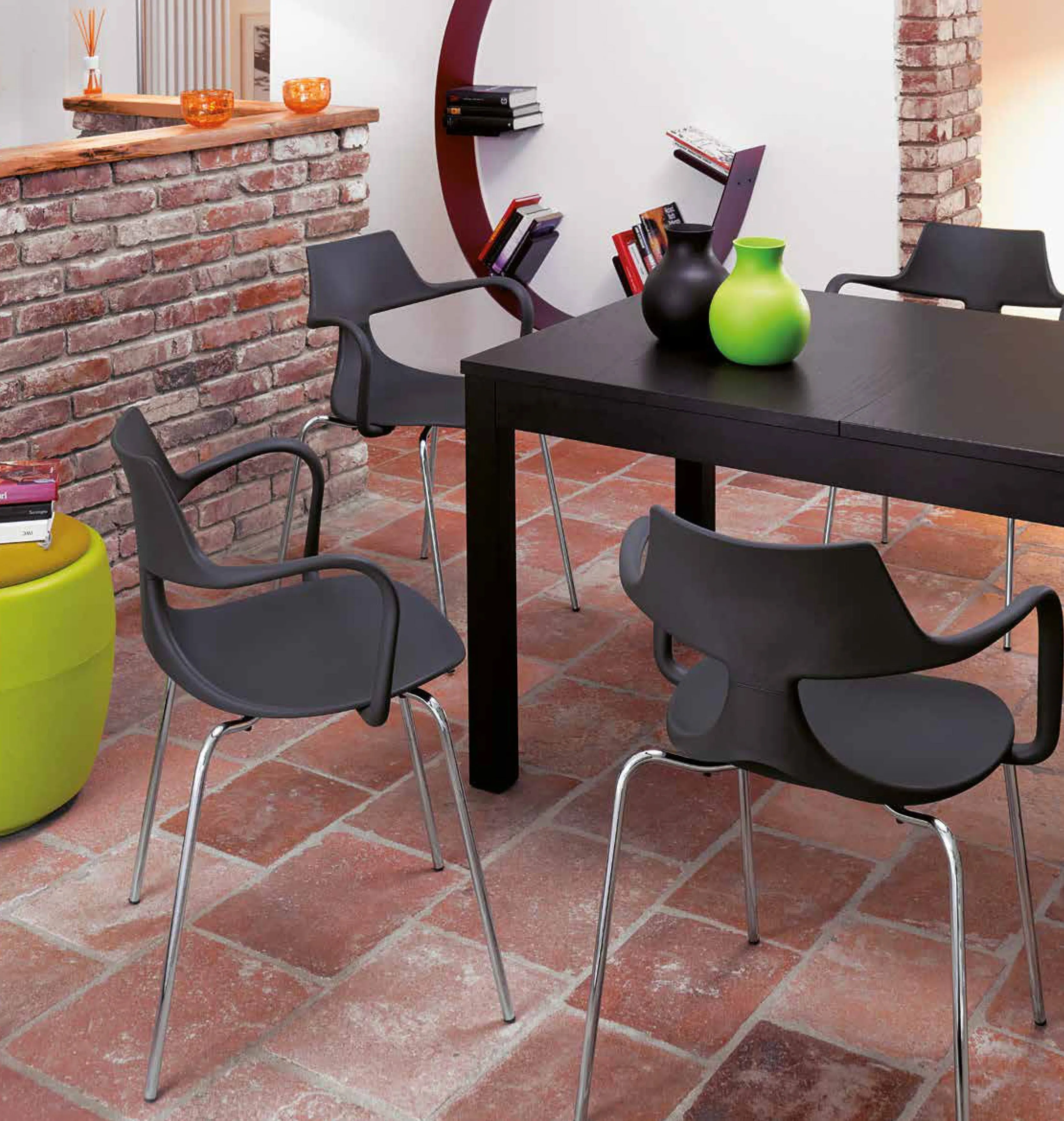 Iron Shark Stackable Armchair by Green