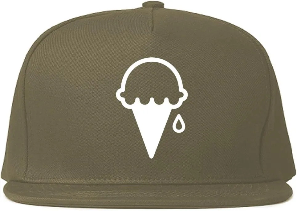 Kings Of NY Ice Cream Cone Scoop Snapback Hat Cap