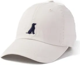 Life is Good. Chill Cap Wag On Dog, Bone White