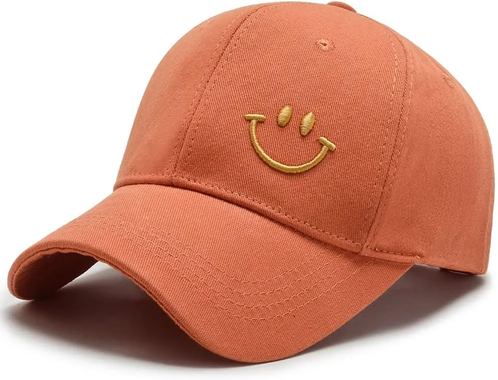 LOFAAC Unisex Graphic Baseball Cap Vintage Cotton Dad Hat Adjustable for Women Men Unstructured Face Embroidered Hat