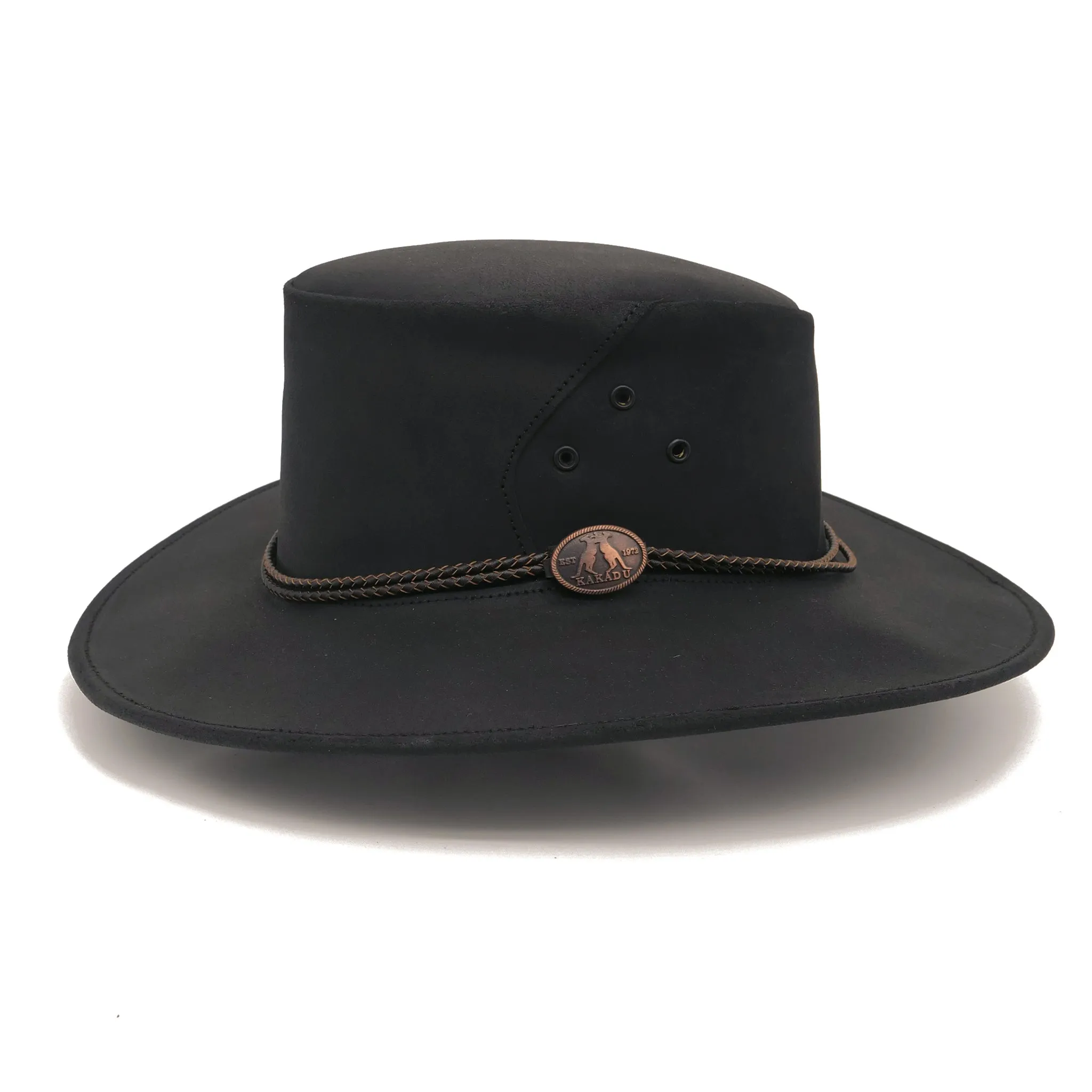 Mallacoota Leather Hat