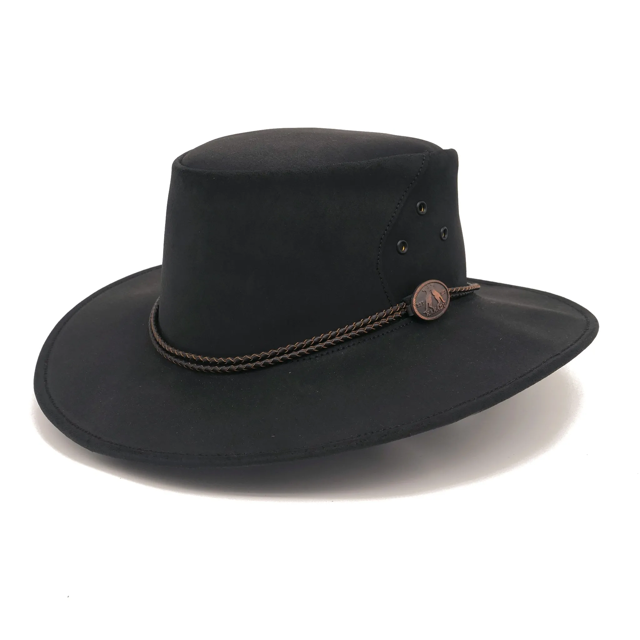 Mallacoota Leather Hat