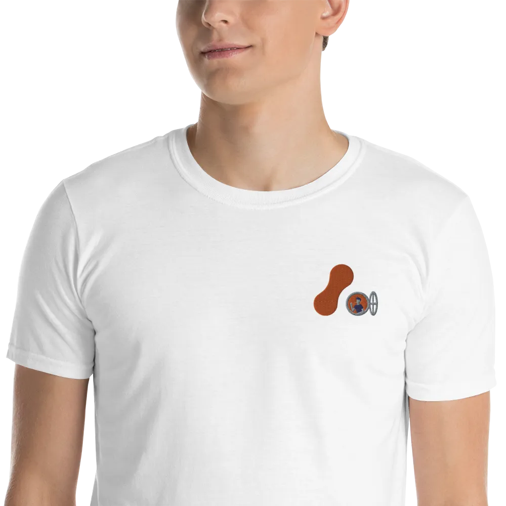 Men's Embroidered T-shirt -  Adaptavist Hello Design