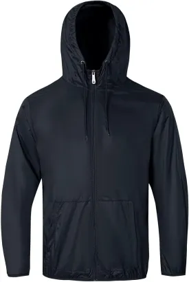 Mens Lightweight Running Jacket Waterproof Cycling Jackets Packable Uv Sun Protection Windbreaker with Hood