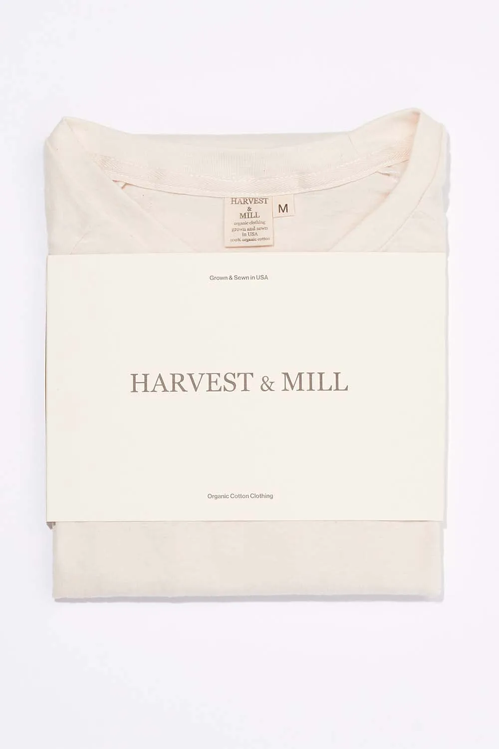 Men's Organic Raglan in Natural