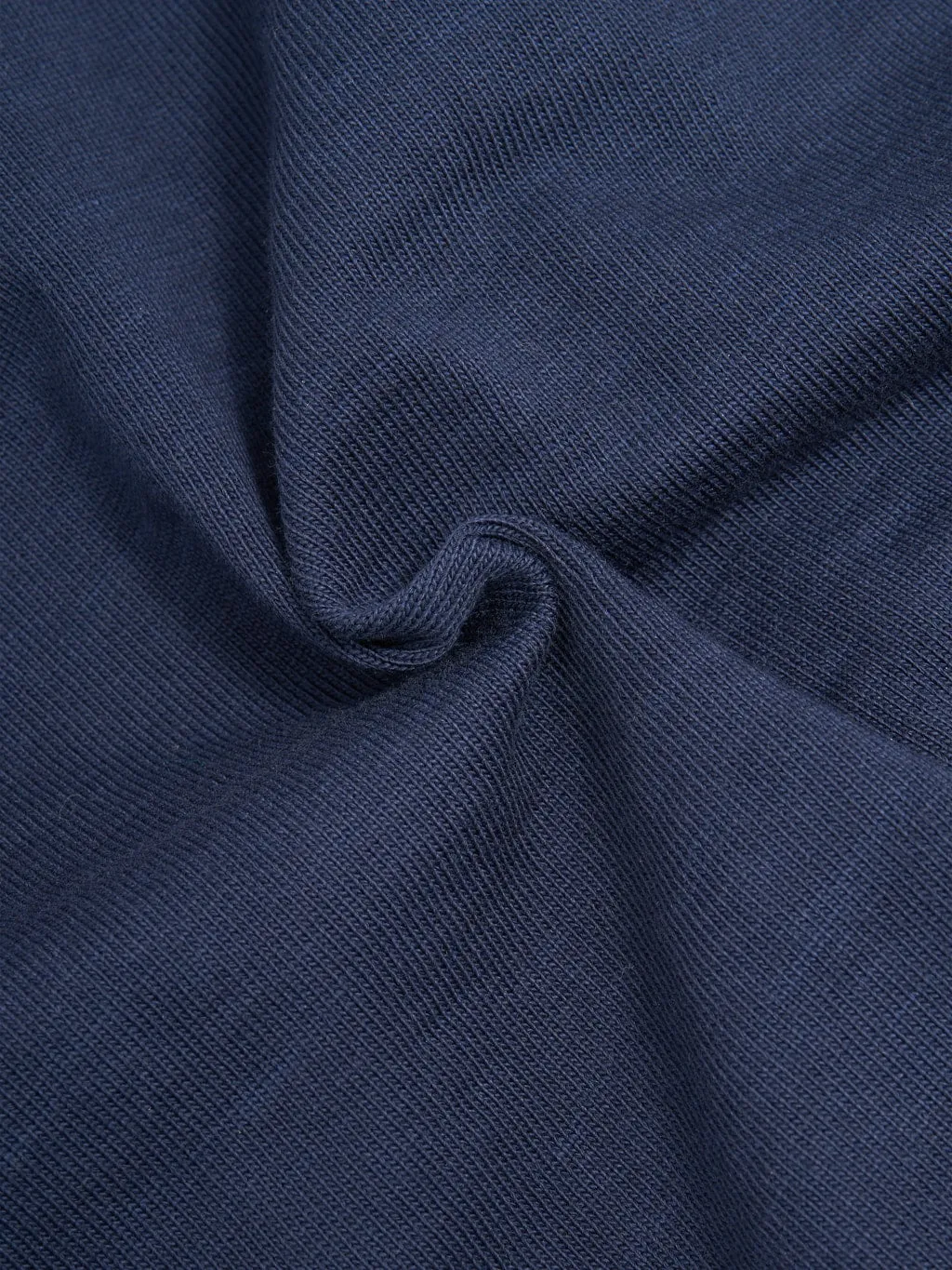 Merz b. Schwanen 2S14 Super Heavyweight 13.4oz Crewneck Loopwheeled Relaxed Fit T-Shirt Ink Blue