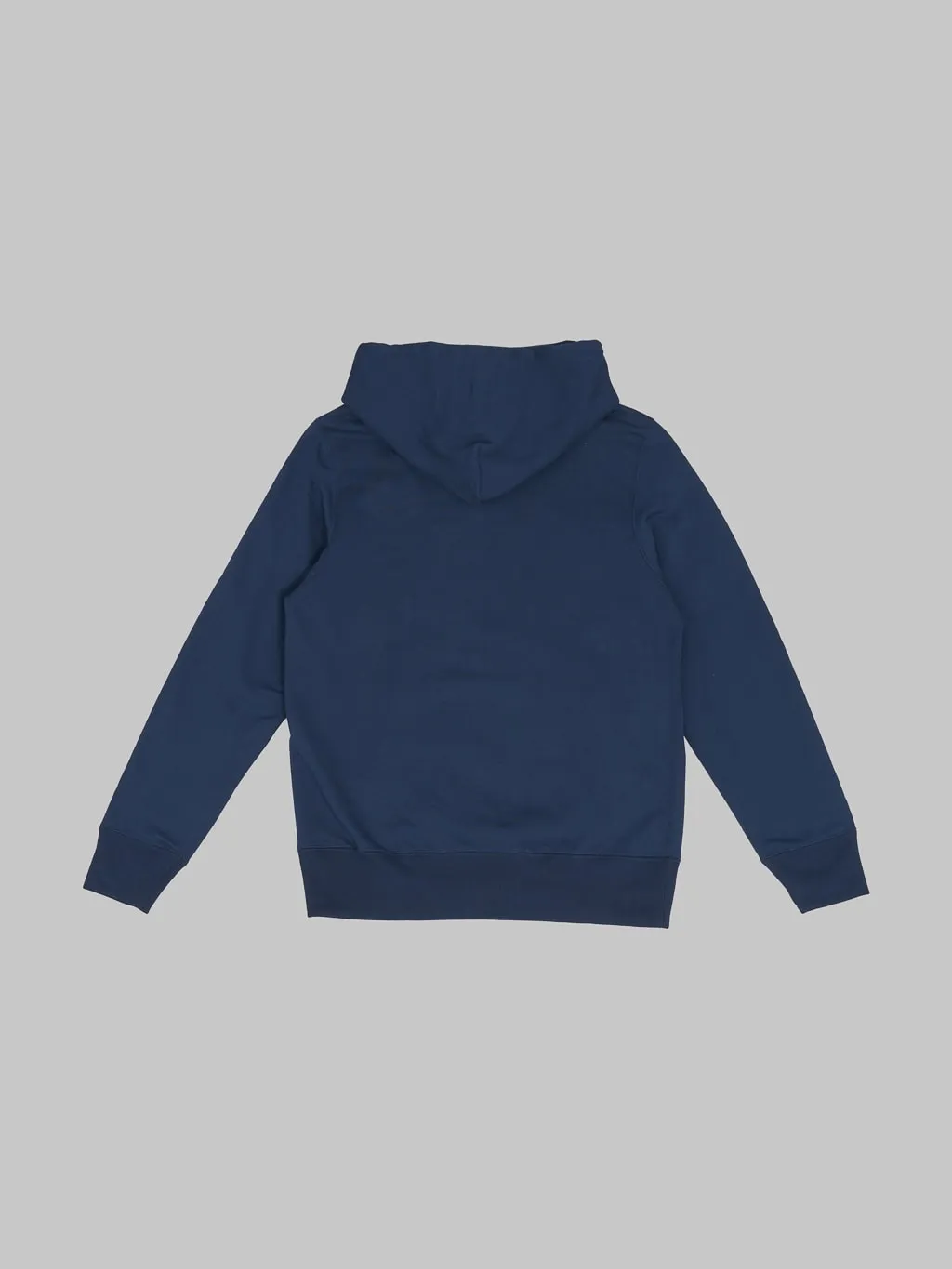 Merz b. Schwanen 382 Loopwheeled 12oz Classic Fit Hoodie Ink Blue