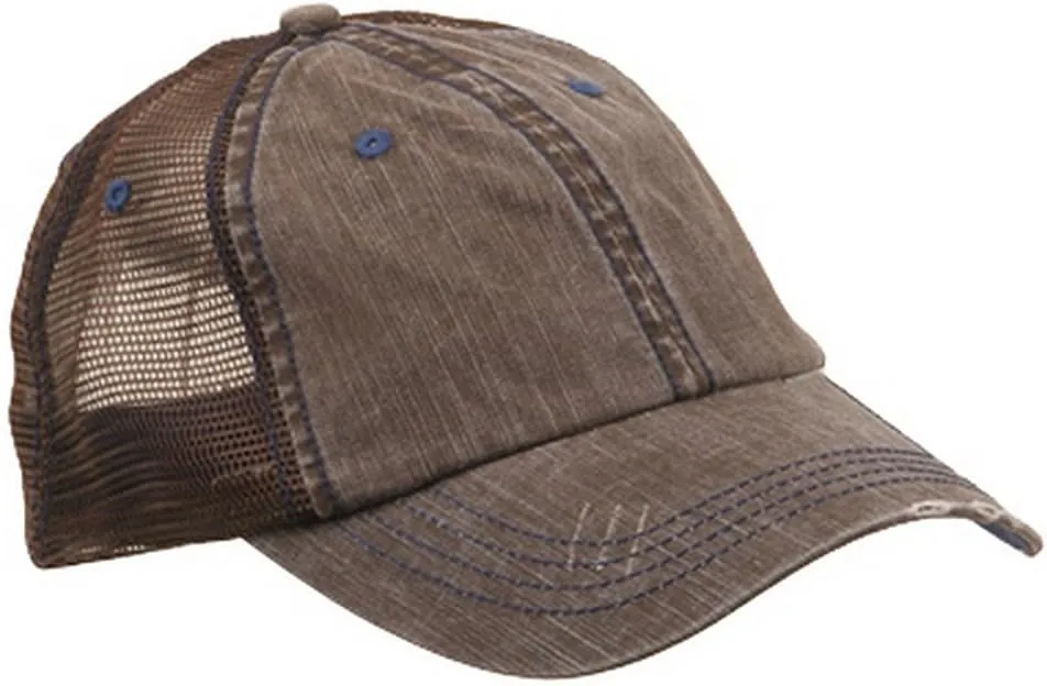 MG Low Profile Special Cotton Mesh Cap-Khaki W40S62B