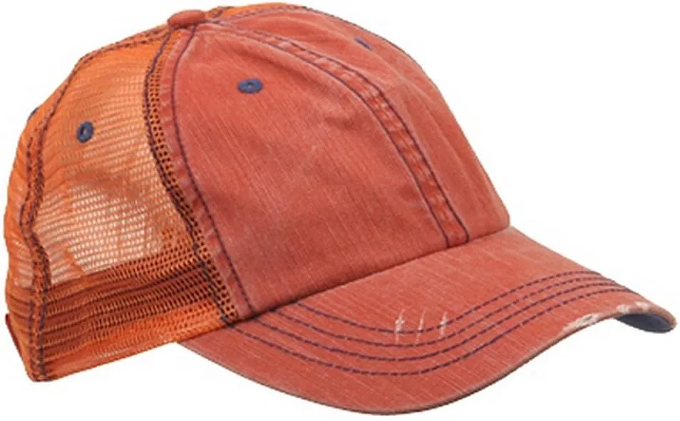 MG Low Profile Special Cotton Mesh Cap-Khaki W40S62B