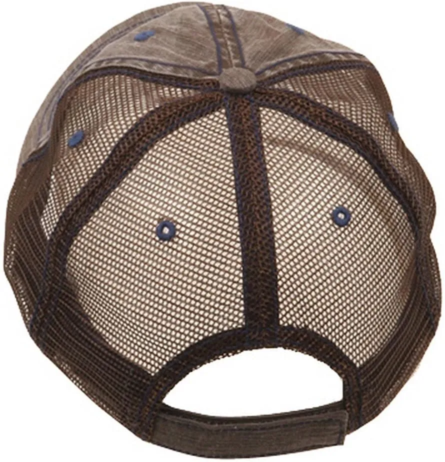 MG Low Profile Special Cotton Mesh Cap-Khaki W40S62B