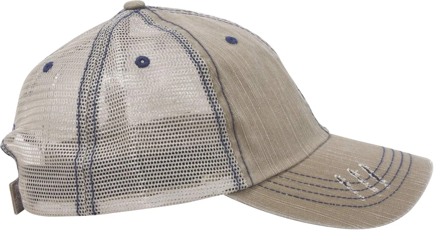 MG Low Profile Special Cotton Mesh Cap-Khaki W40S62B
