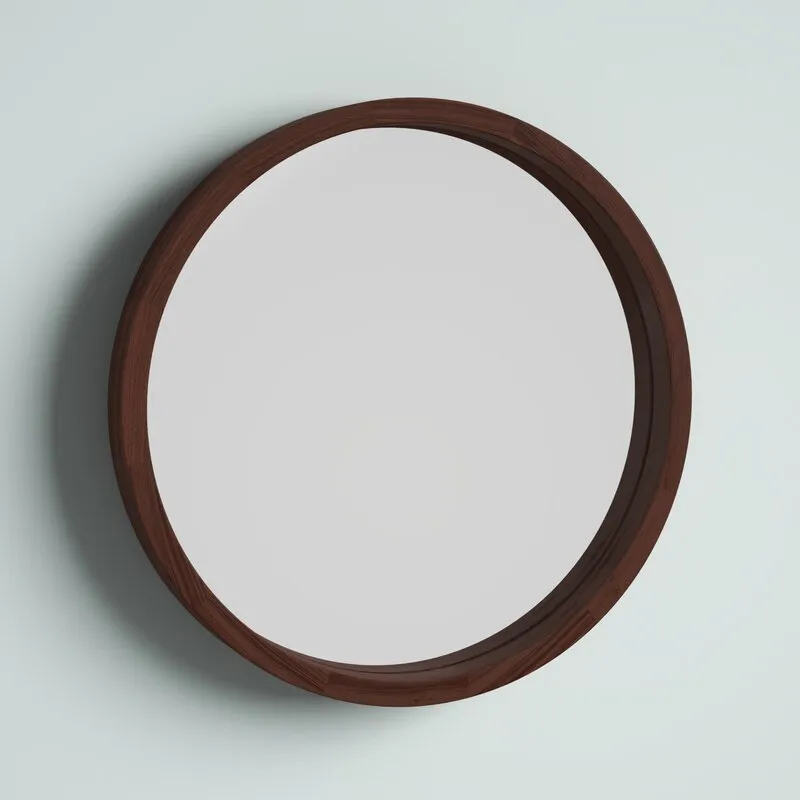 Mida Modern & Contemporary Round Accent Mirror