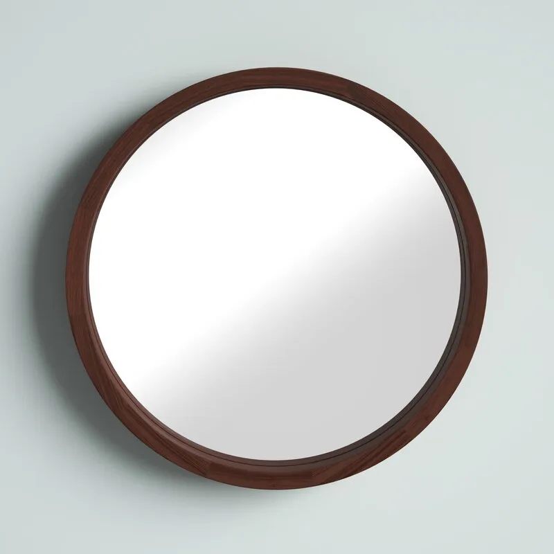 Mida Modern & Contemporary Round Accent Mirror