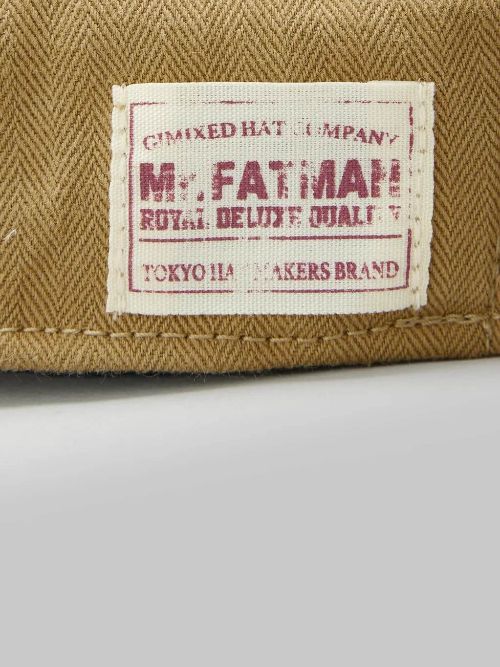 Mr. Fatman Bille Cap Beige