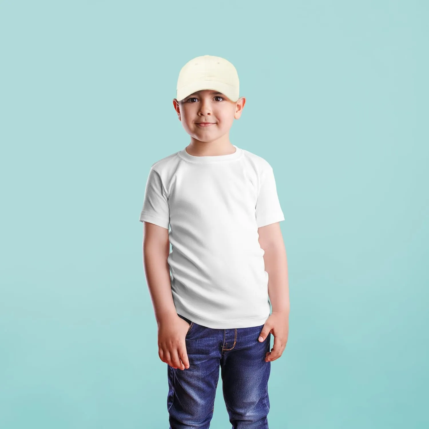 MT WORLD Toddler Baseball Hat Personalized Toddler Baseball Cap Soft Sun Hat Baby Trucker Hats for 2-6 Years Old Boys Girls