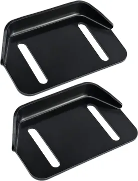 MTD 784-5580,784-5580-0637 Snow Blower Skid Plate Shoes Black Height Adjust Skid Shoe for Snow Throwers, by Cenipar Pack of 2