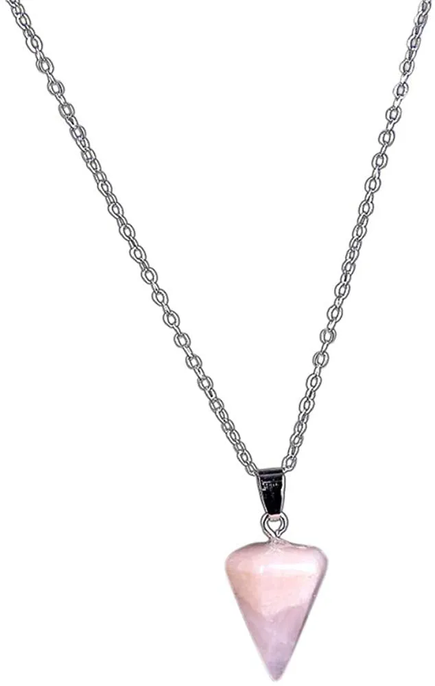 Natural Stone Hexagonal Pendant