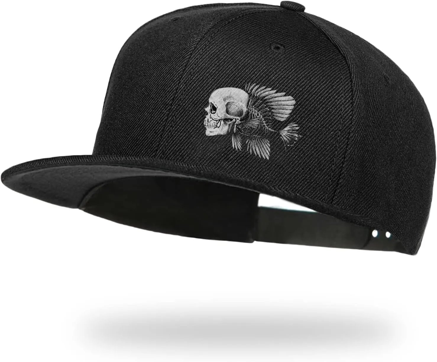Negi Snapback Hats for Men Black Adjustable Trucker for Dad from Boy Cap Adjustable Skull Baseball Cap