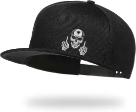 Negi Snapback Hats for Men Black Adjustable Trucker for Dad from Boy Cap Adjustable Skull Baseball Cap