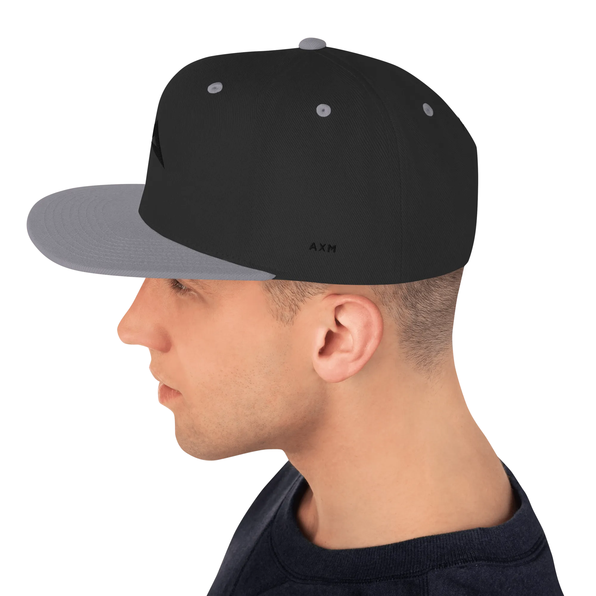Original Snapback (Black/Black Silver)