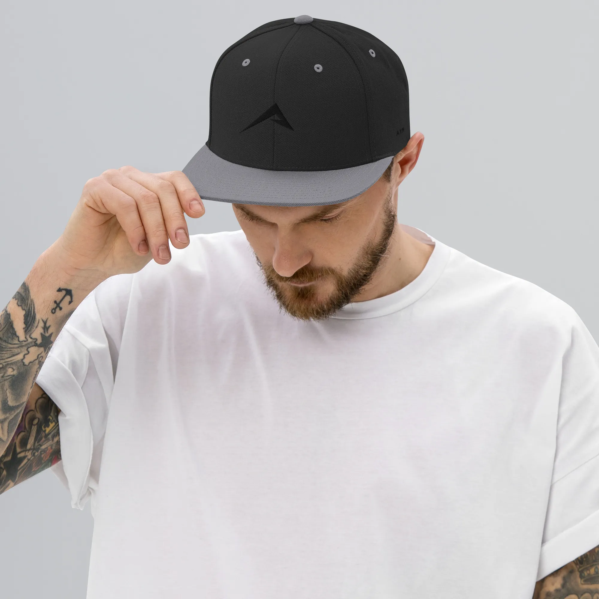 Original Snapback (Black/Black Silver)