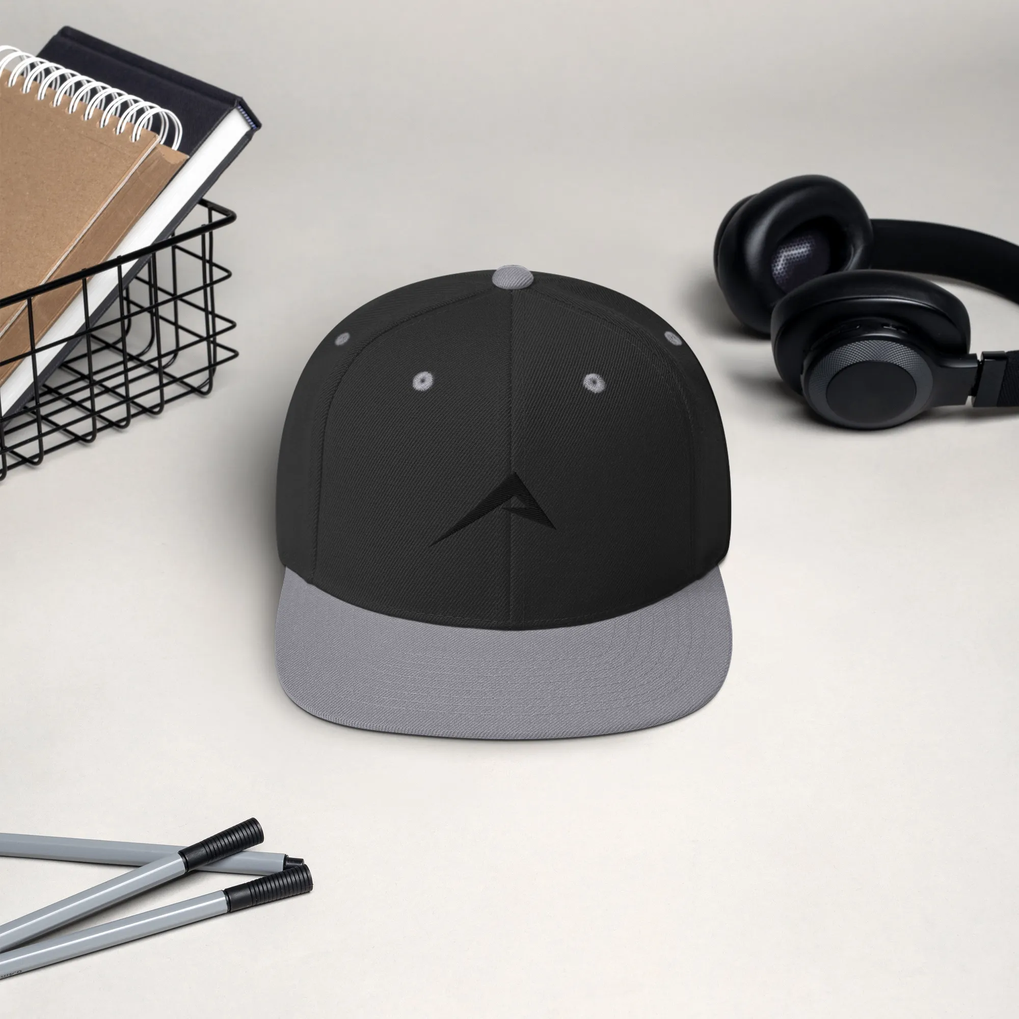 Original Snapback (Black/Black Silver)