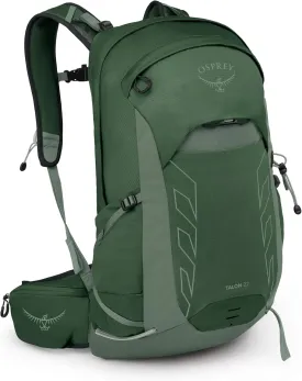 Osprey Talon 22L Men's Lightweight Hiking Backpack with Hipbelt, Green Canopy/Pine Leaf