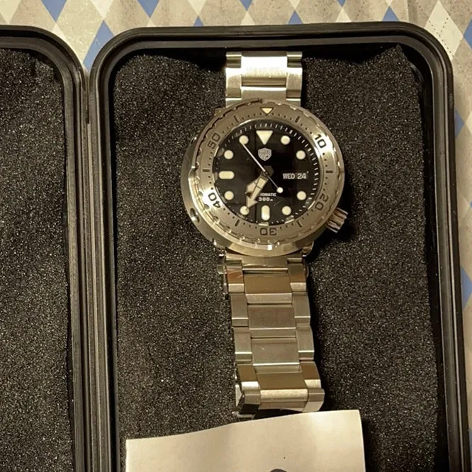 ★Pre-Owned★ Watchdives WD Tuna Automatic Dive Watch