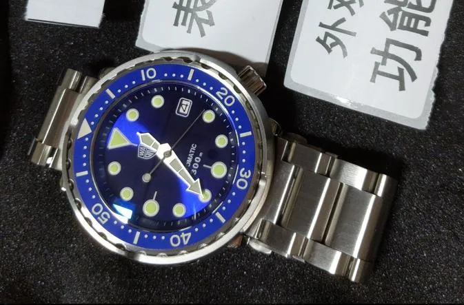 ★Pre-Owned★ Watchdives WD Tuna Automatic Dive Watch