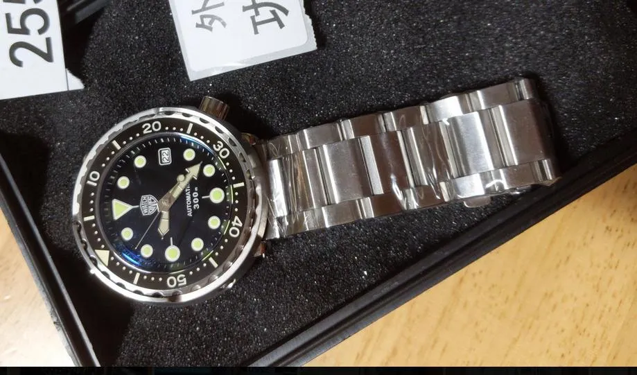 ★Pre-Owned★ Watchdives WD Tuna Automatic Dive Watch