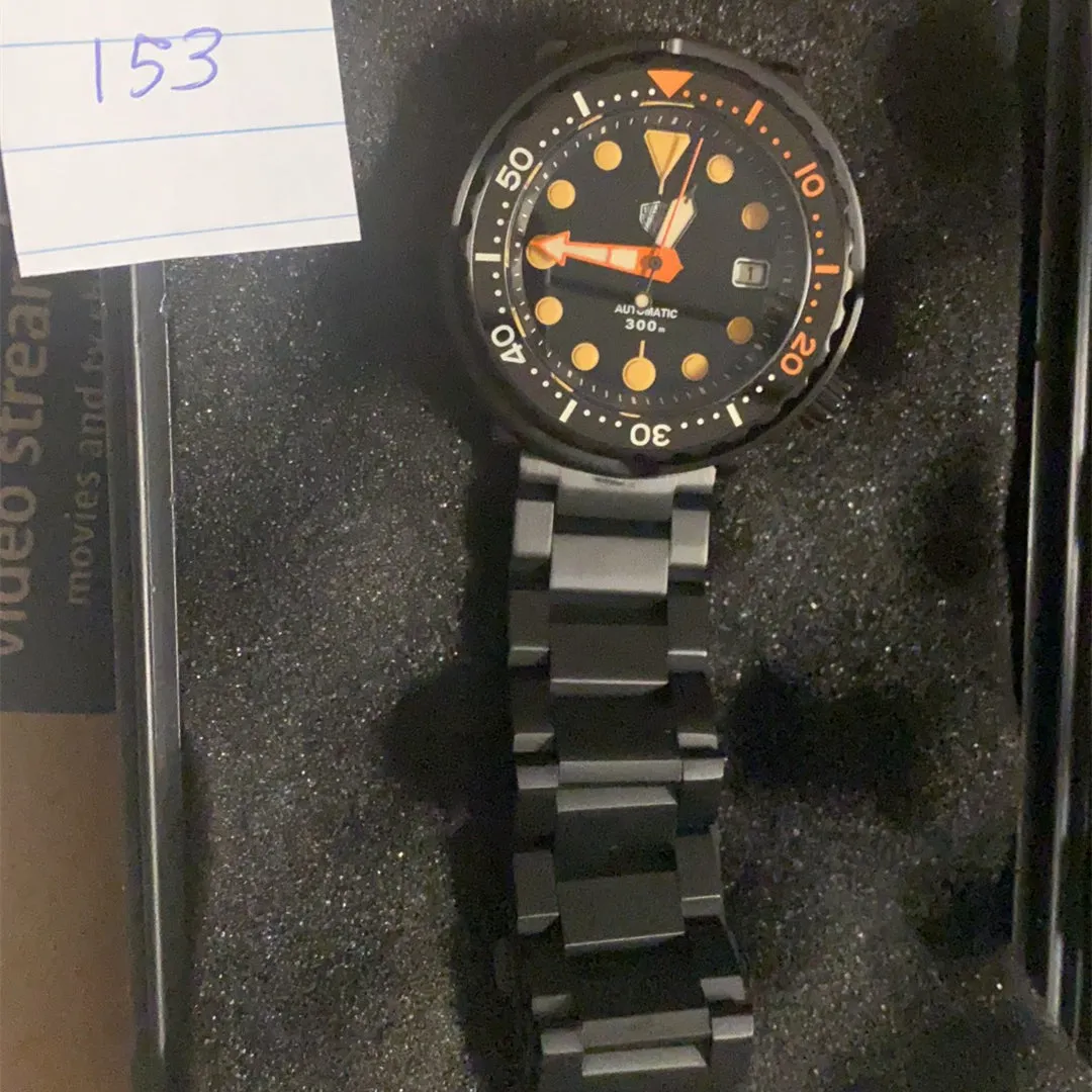 ★Pre-Owned★ Watchdives WD Tuna Automatic Dive Watch
