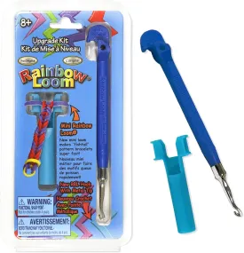 Rainbow Loom Upgrade Kit - Blue Metal Hook