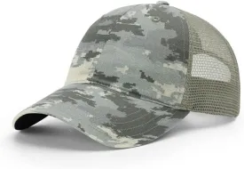 Richardson 111 & 111P Garment-Washed Relaxed Fit Adjustable Snapback Trucker Cap | OSFM | Bulk Pack Available