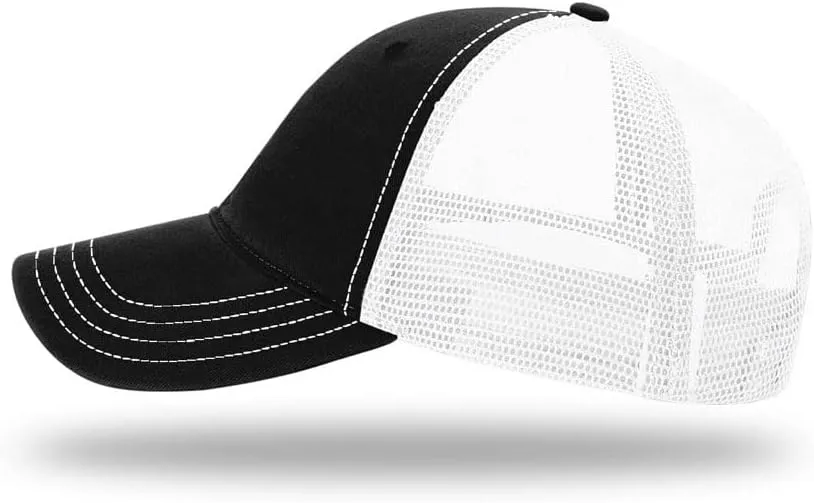 Richardson 111 & 111P Garment-Washed Relaxed Fit Adjustable Snapback Trucker Cap | OSFM | Bulk Pack Available