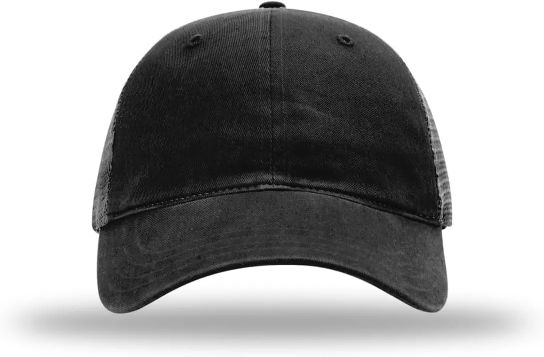 Richardson 111 & 111P Garment-Washed Relaxed Fit Adjustable Snapback Trucker Cap | OSFM | Bulk Pack Available