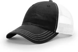 Richardson 111 & 111P Garment-Washed Relaxed Fit Adjustable Snapback Trucker Cap | OSFM | Bulk Pack Available