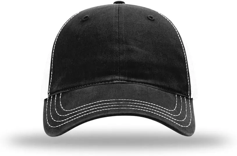 Richardson 111 & 111P Garment-Washed Relaxed Fit Adjustable Snapback Trucker Cap | OSFM | Bulk Pack Available