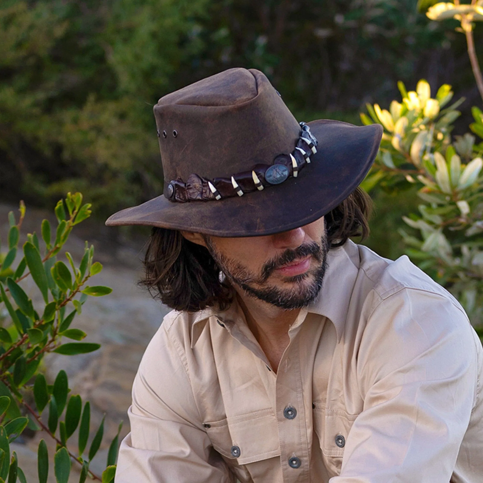 Russ Shapeable Leather Hat