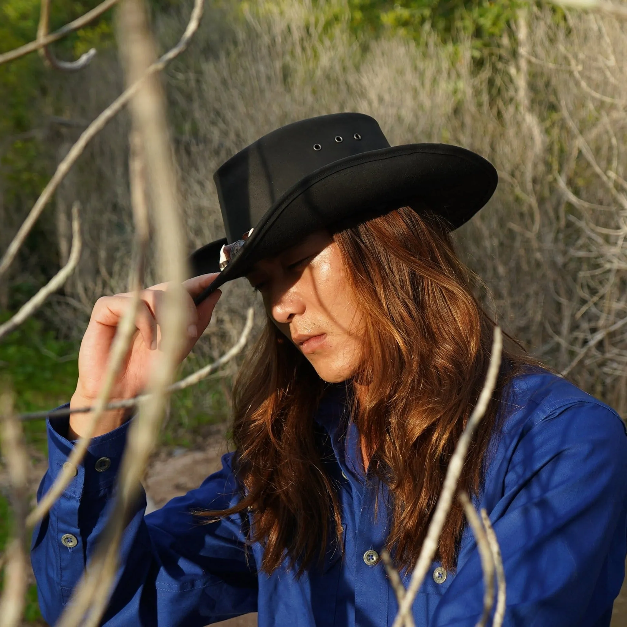 Russ Shapeable Leather Hat
