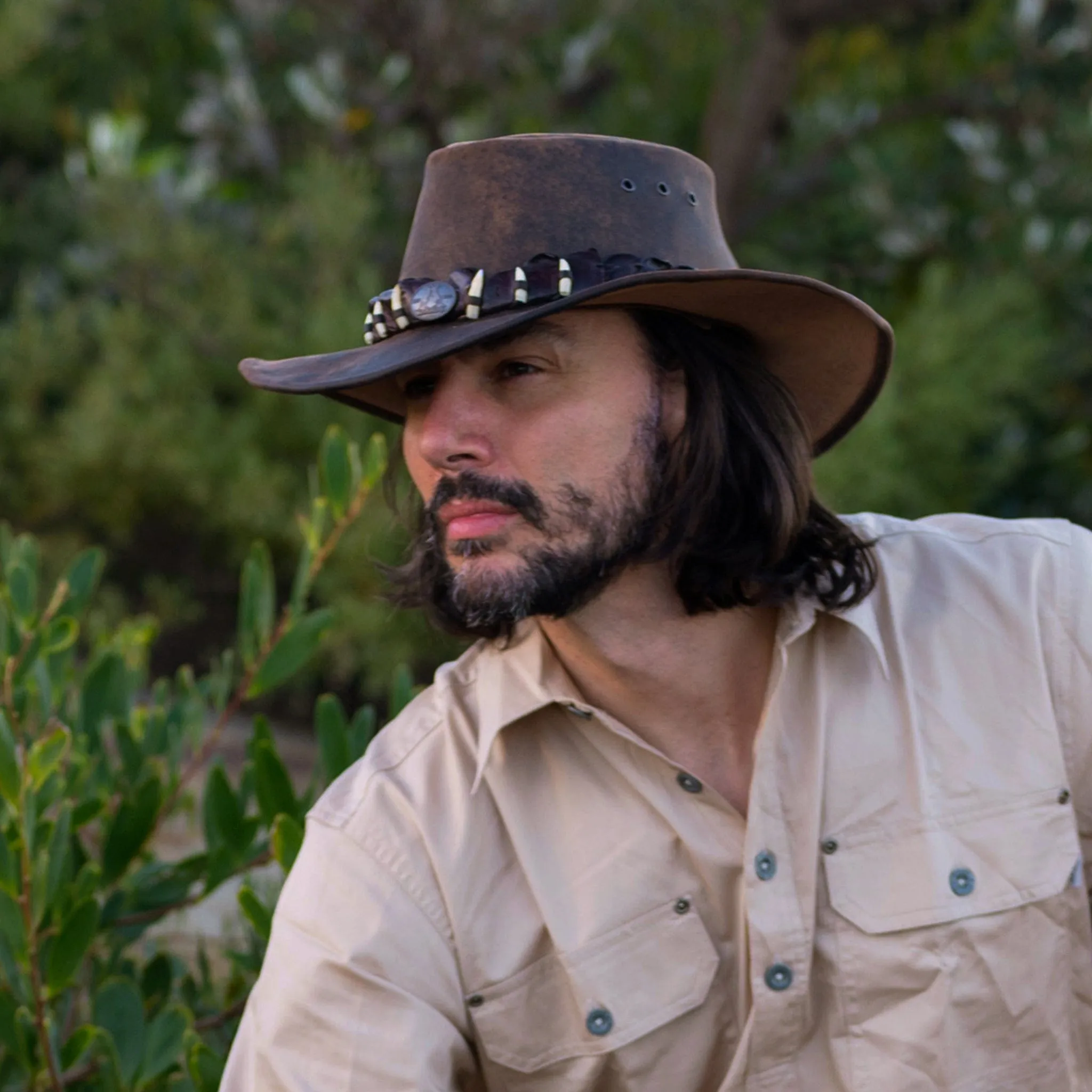 Russ Shapeable Leather Hat