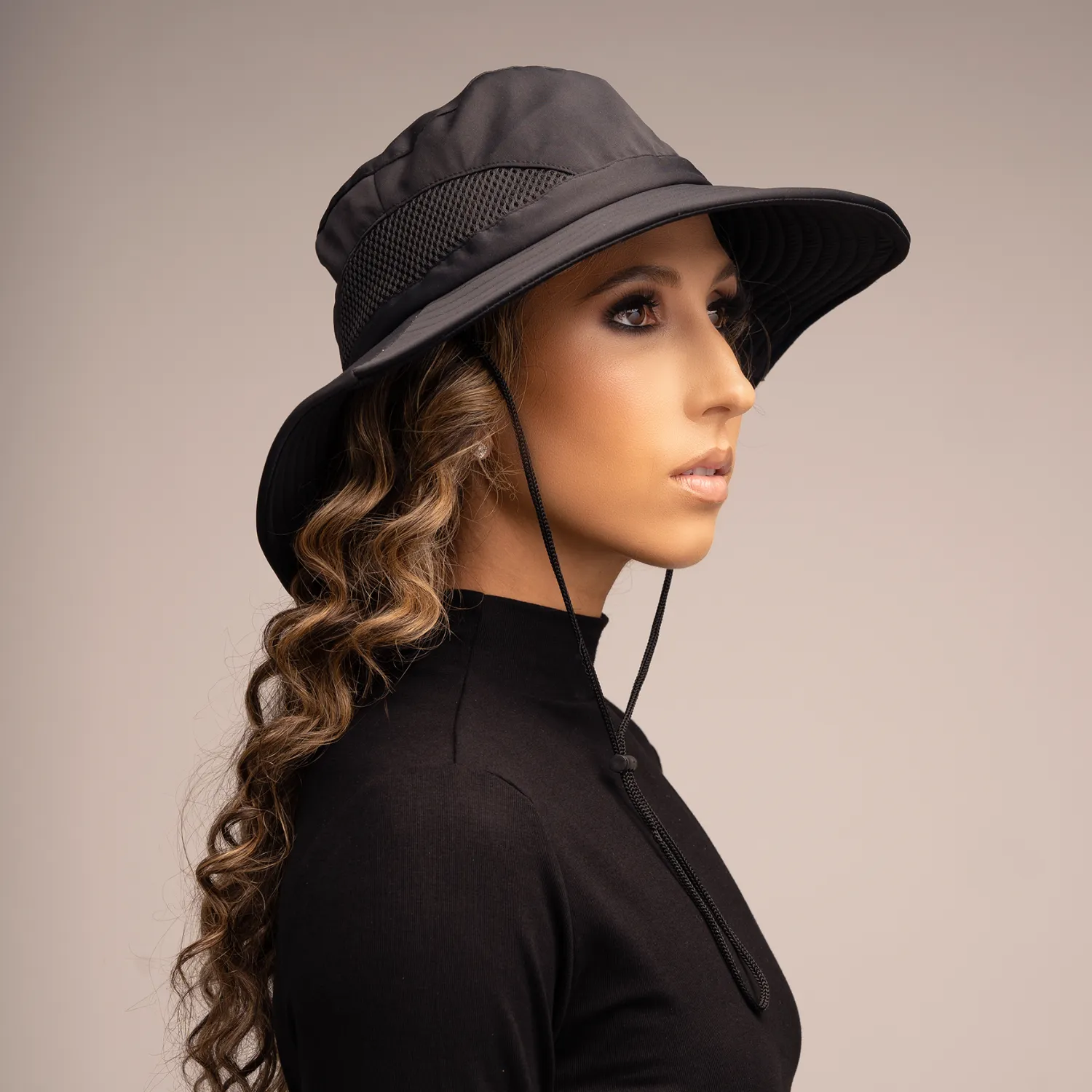 Satin-Lined Waterproof, Adjustable Sun Hat