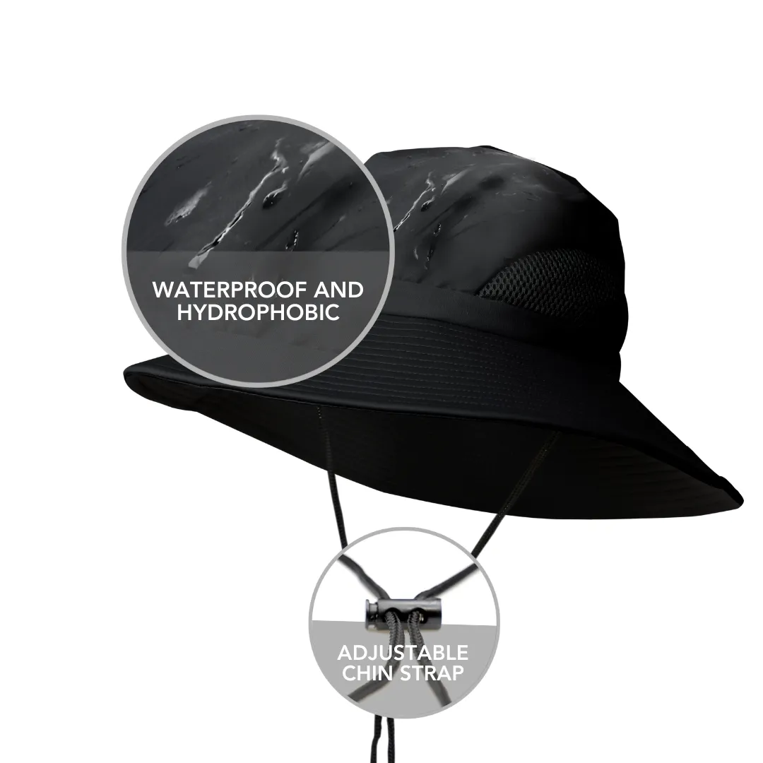 Satin-Lined, Waterproof All Weather Sun Hat
