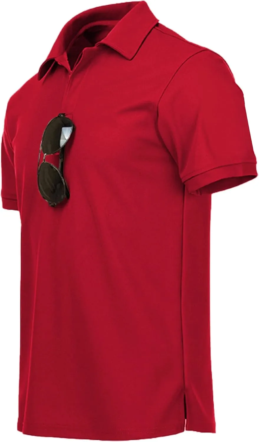 SCODI 3 Pack Mens Polo Shirts Short Sleeve Tactical Shirts Performance Athletic Moisture Wicking Golf Shirt for Men