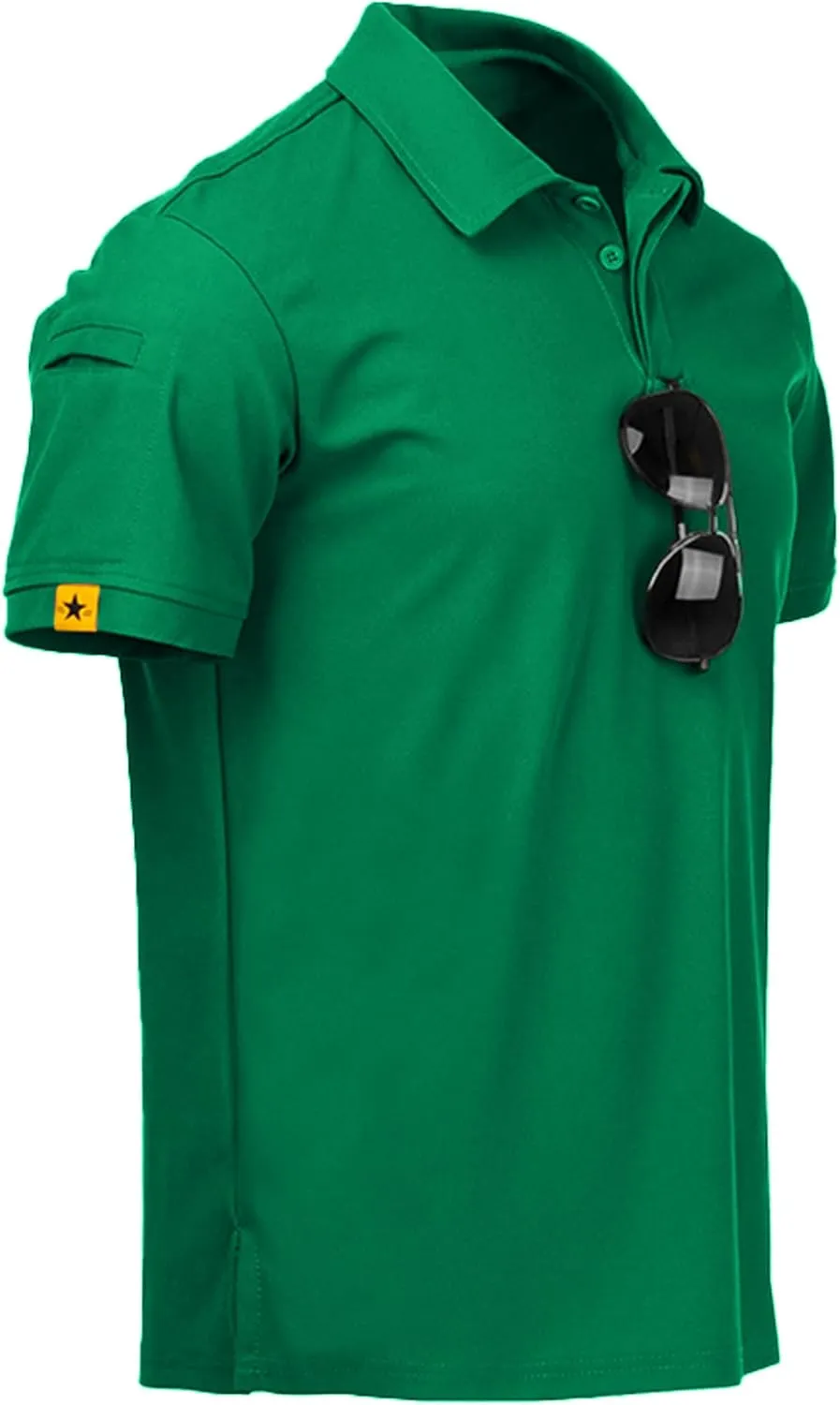 SCODI 3 Pack Mens Polo Shirts Short Sleeve Tactical Shirts Performance Athletic Moisture Wicking Golf Shirt for Men