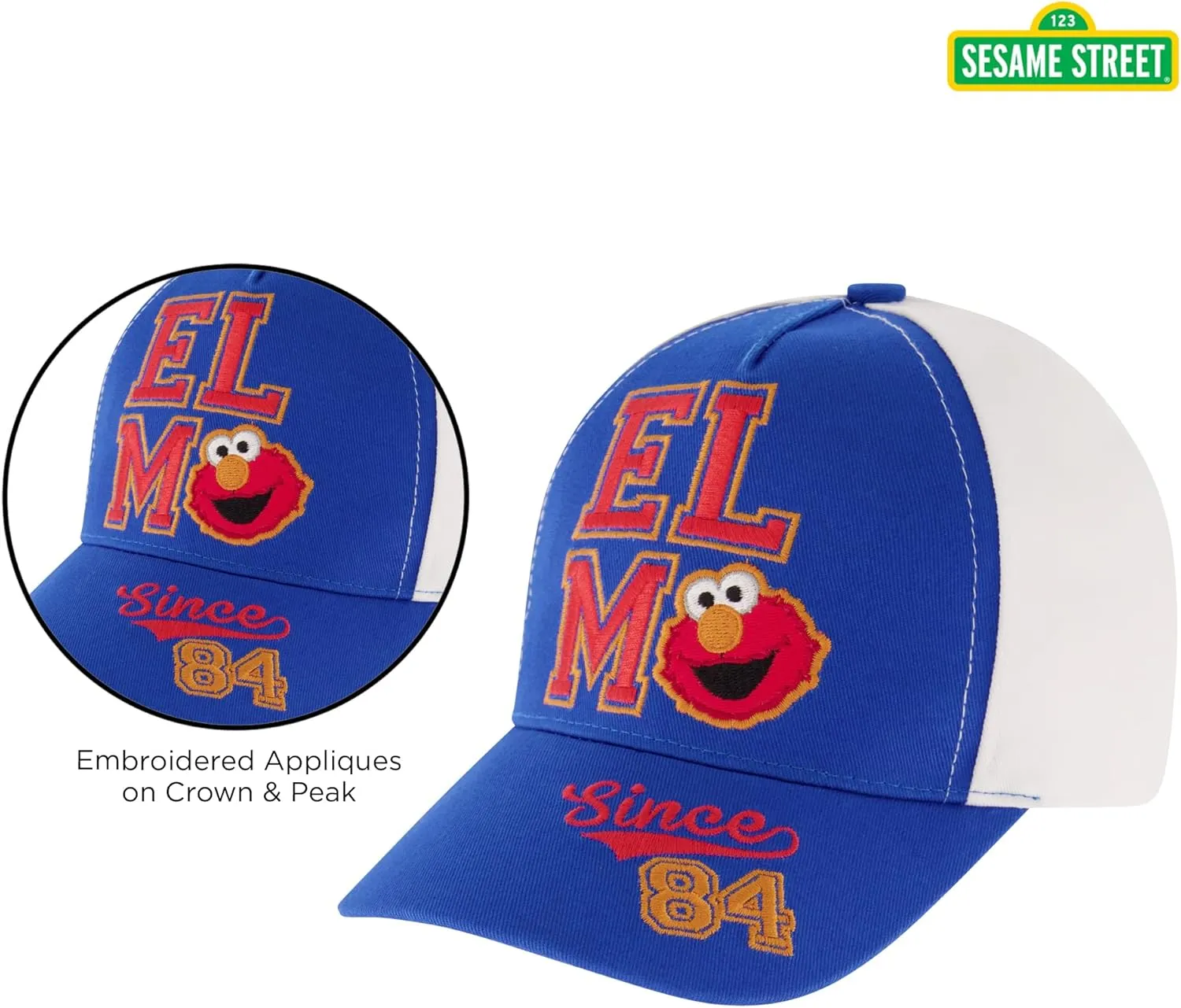 Sesame Street Boys' Elmo Toddler Baseball Hat